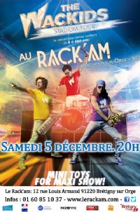 Concert pour enfants avec The Wackids!. Le samedi 5 décembre 2015 à Brétigny-sur-Orge. Essonne.  20H00